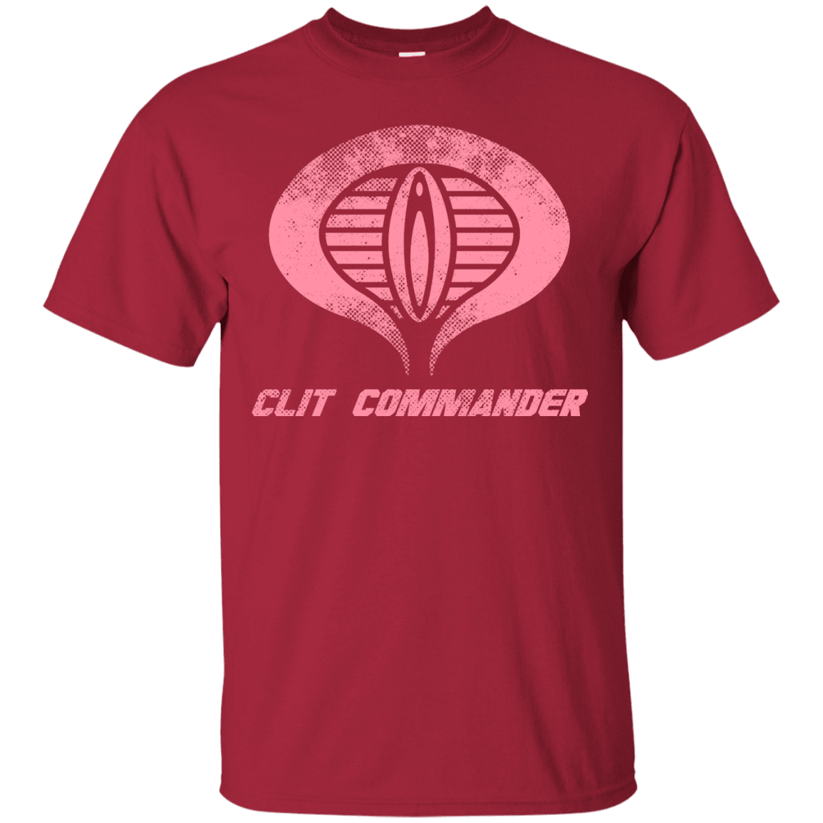 T-Shirts Cardinal / Small Clit Commander T-Shirt