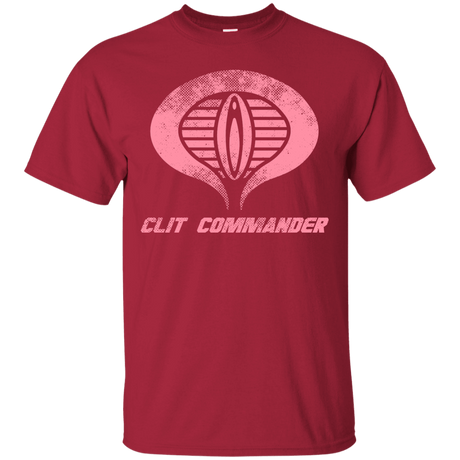 T-Shirts Cardinal / Small Clit Commander T-Shirt