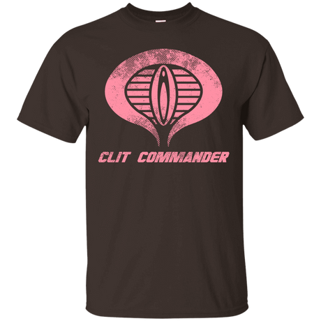 T-Shirts Dark Chocolate / Small Clit Commander T-Shirt