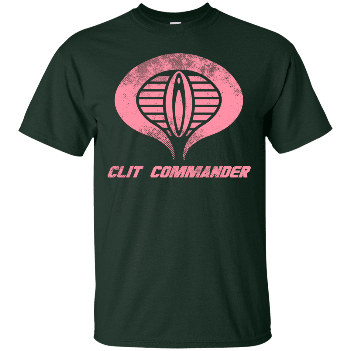 T-Shirts Forest Green / Small Clit Commander T-Shirt
