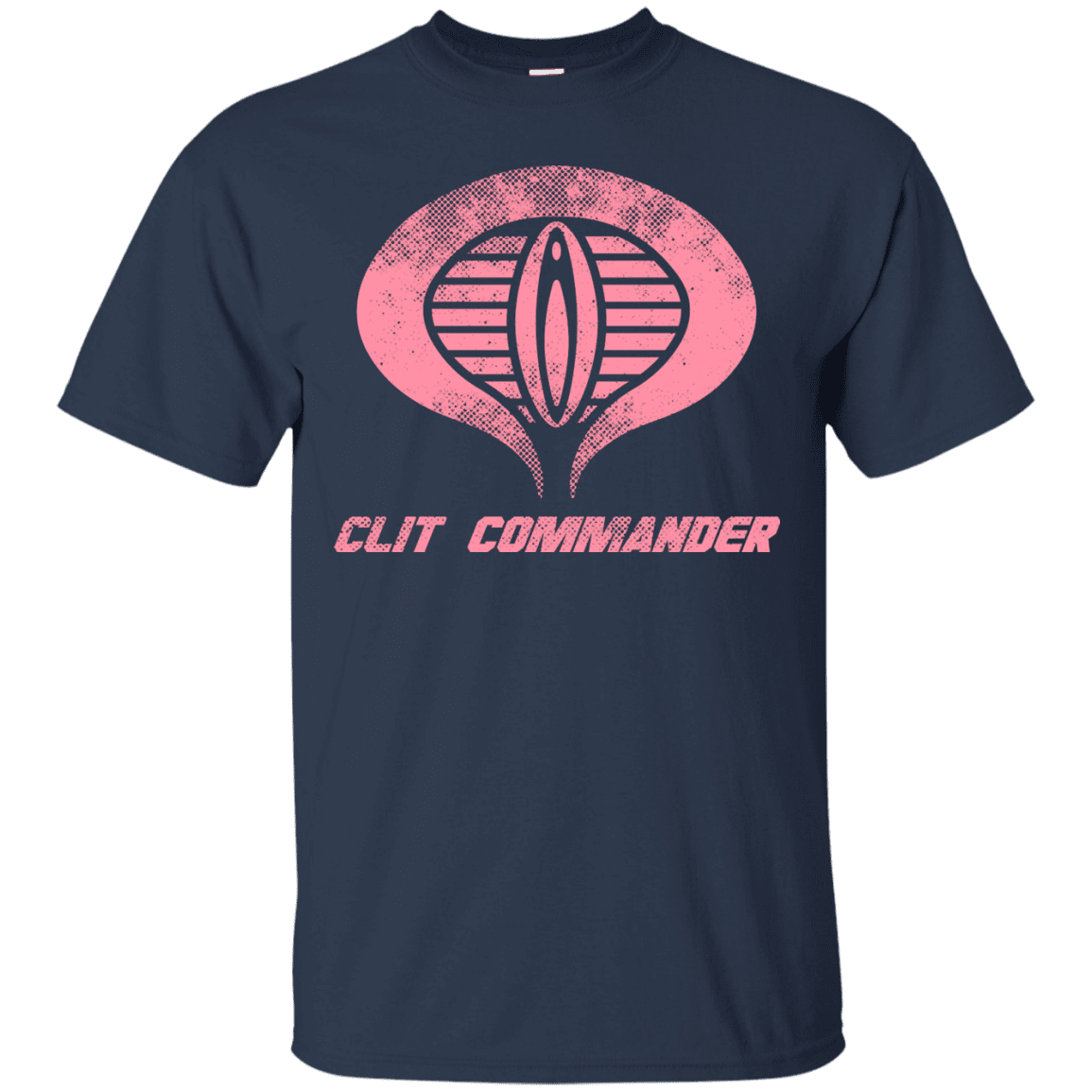 T-Shirts Navy / Small Clit Commander T-Shirt