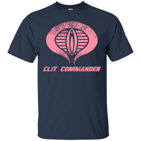 T-Shirts Navy / Small Clit Commander T-Shirt