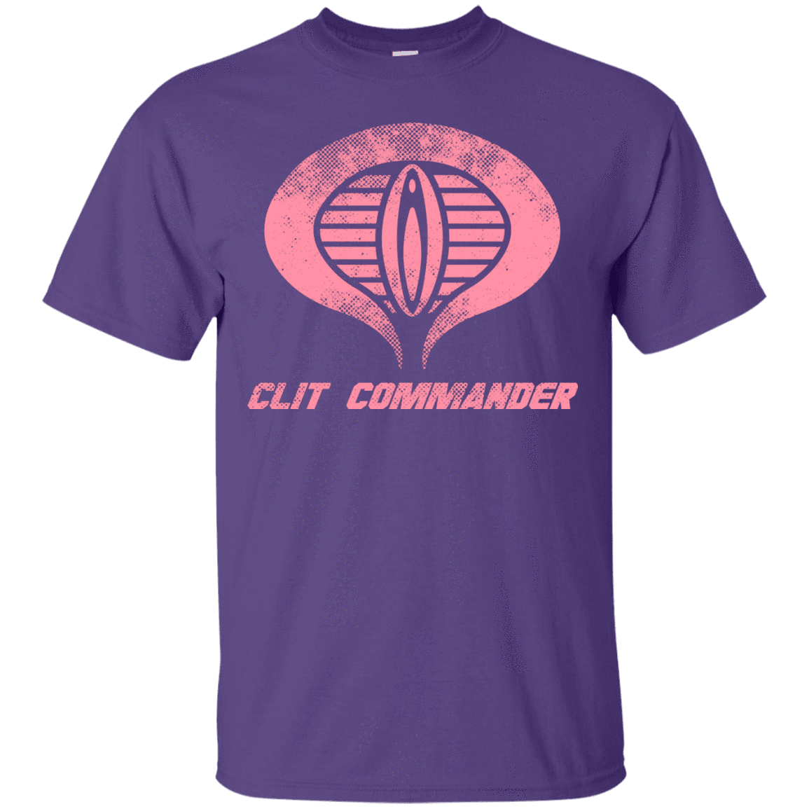 T-Shirts Purple / Small Clit Commander T-Shirt