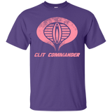 T-Shirts Purple / Small Clit Commander T-Shirt