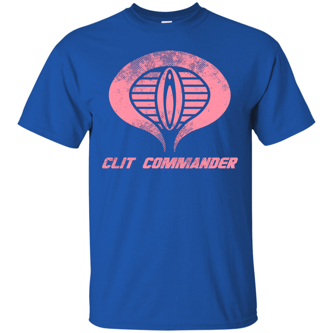 T-Shirts Royal / Small Clit Commander T-Shirt