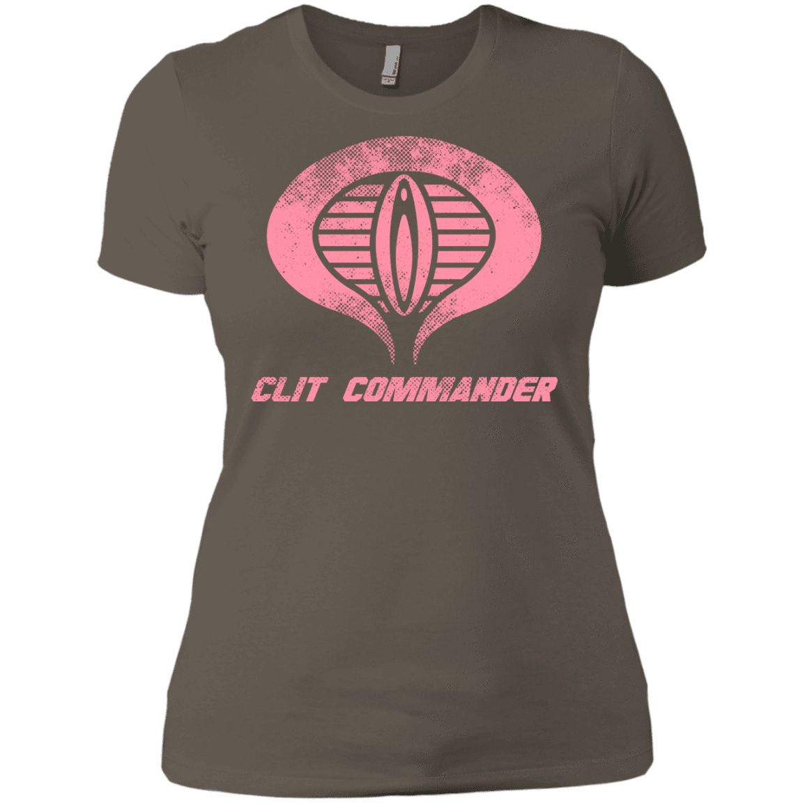 T-Shirts Warm Grey / X-Small Clit Commander Women's Premium T-Shirt