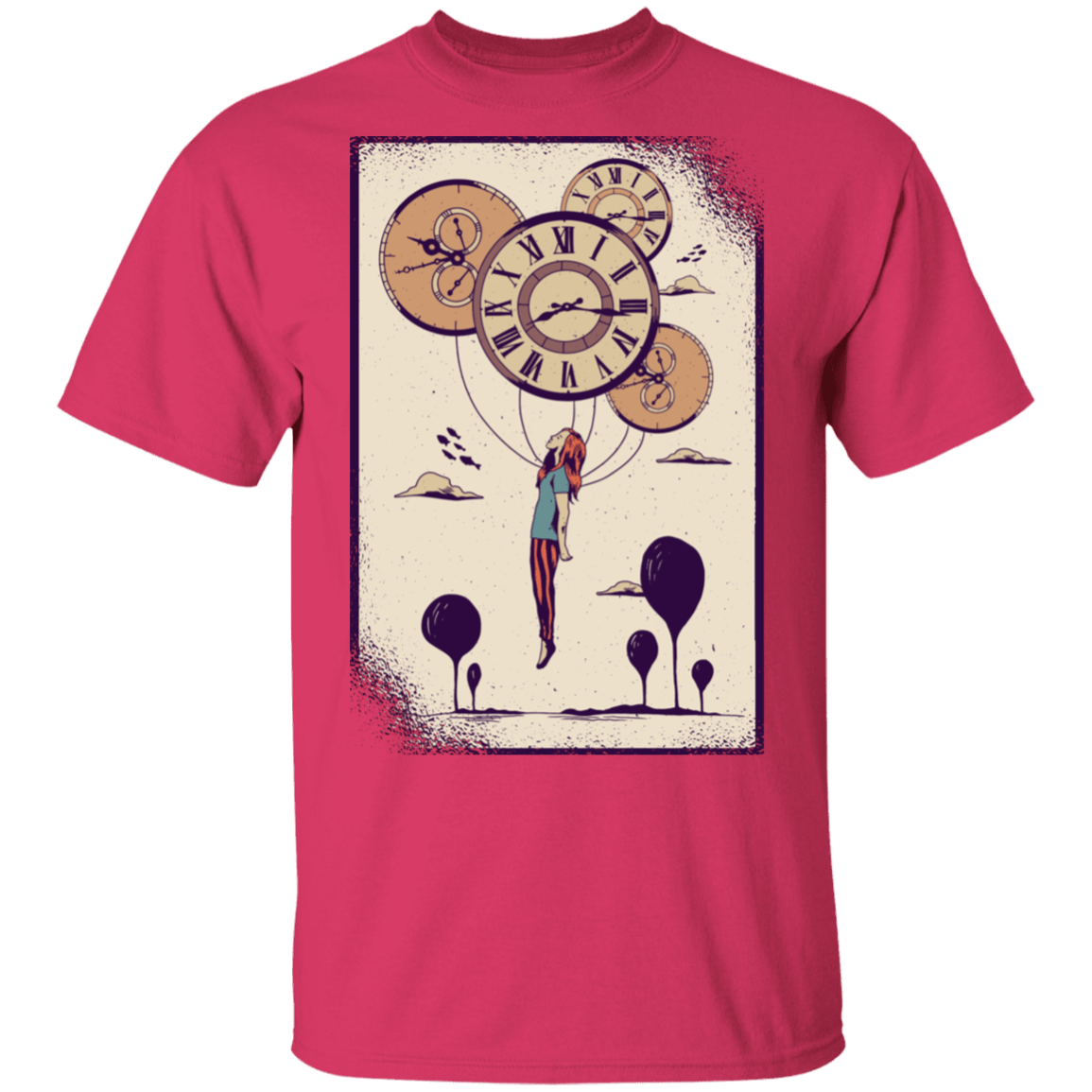 T-Shirts Heliconia / S Clock T-Shirt