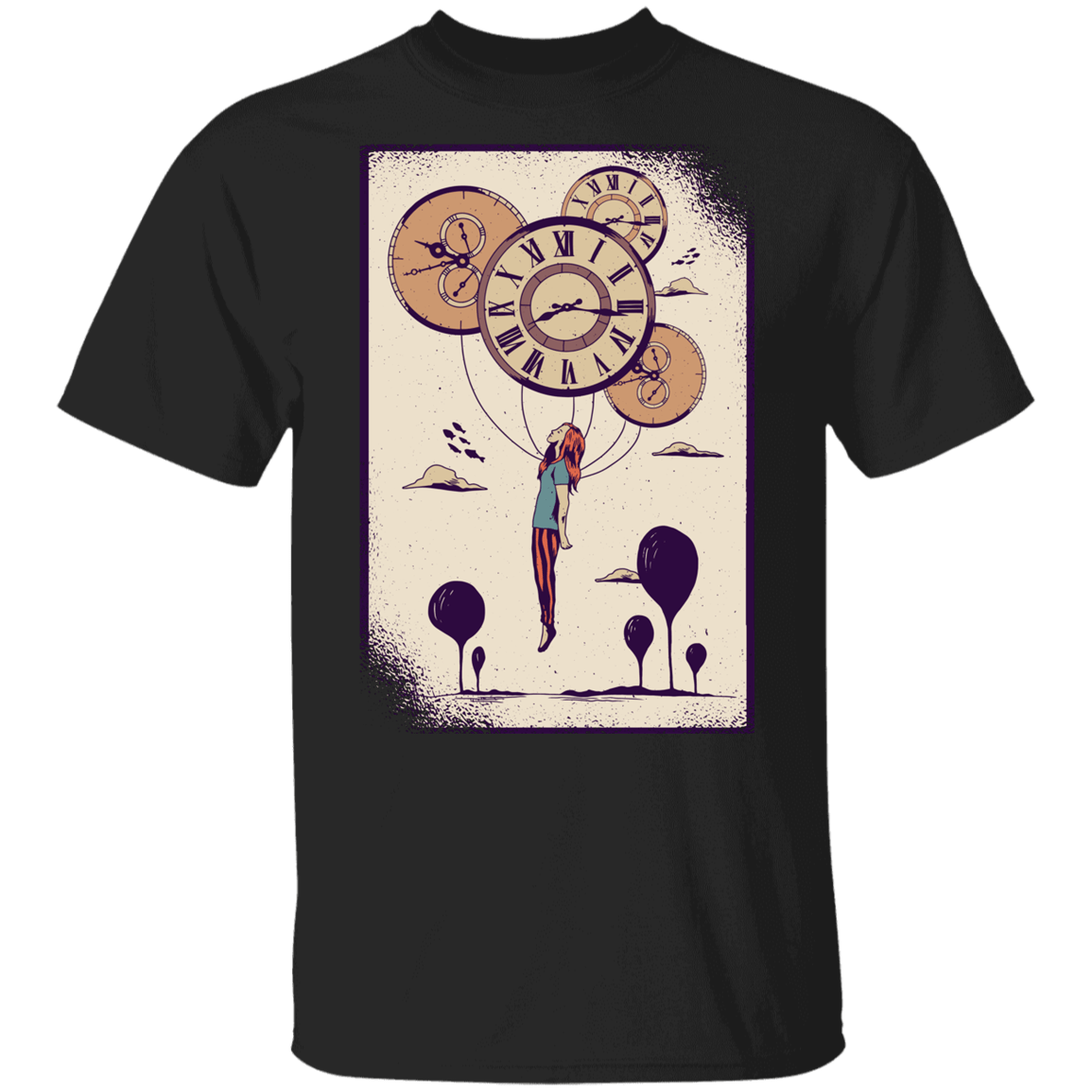 T-Shirts Black / YXS Clock Youth T-Shirt