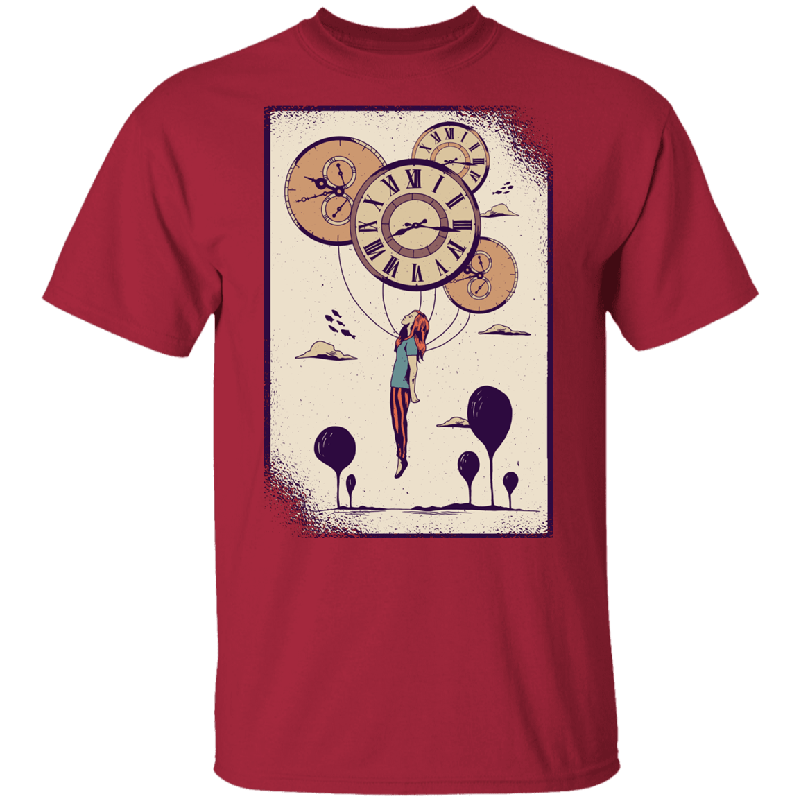 T-Shirts Cardinal / YXS Clock Youth T-Shirt