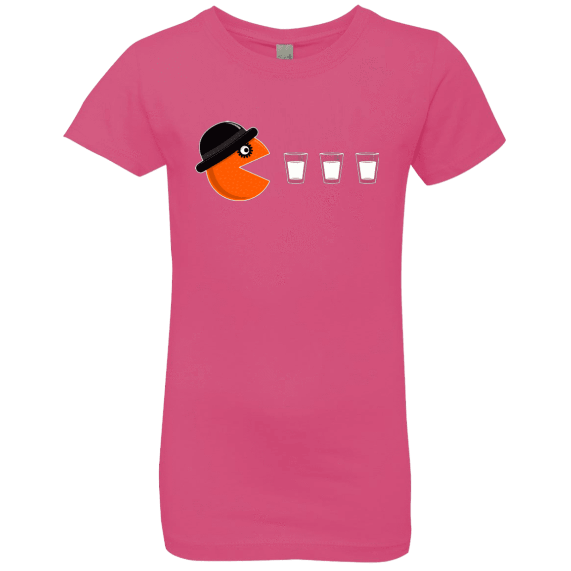 T-Shirts Hot Pink / YXS Clockwork man Girls Premium T-Shirt