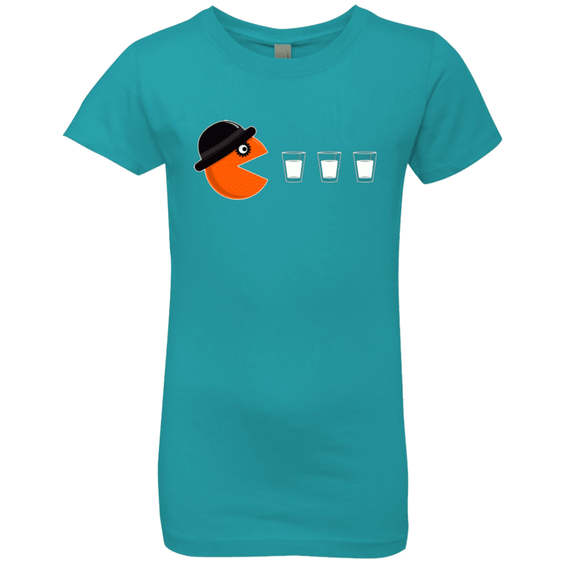 T-Shirts Tahiti Blue / YXS Clockwork man Girls Premium T-Shirt