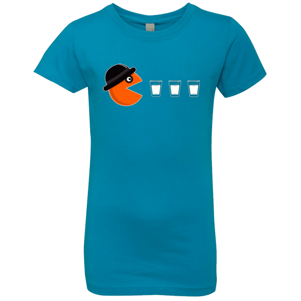 T-Shirts Turquoise / YXS Clockwork man Girls Premium T-Shirt