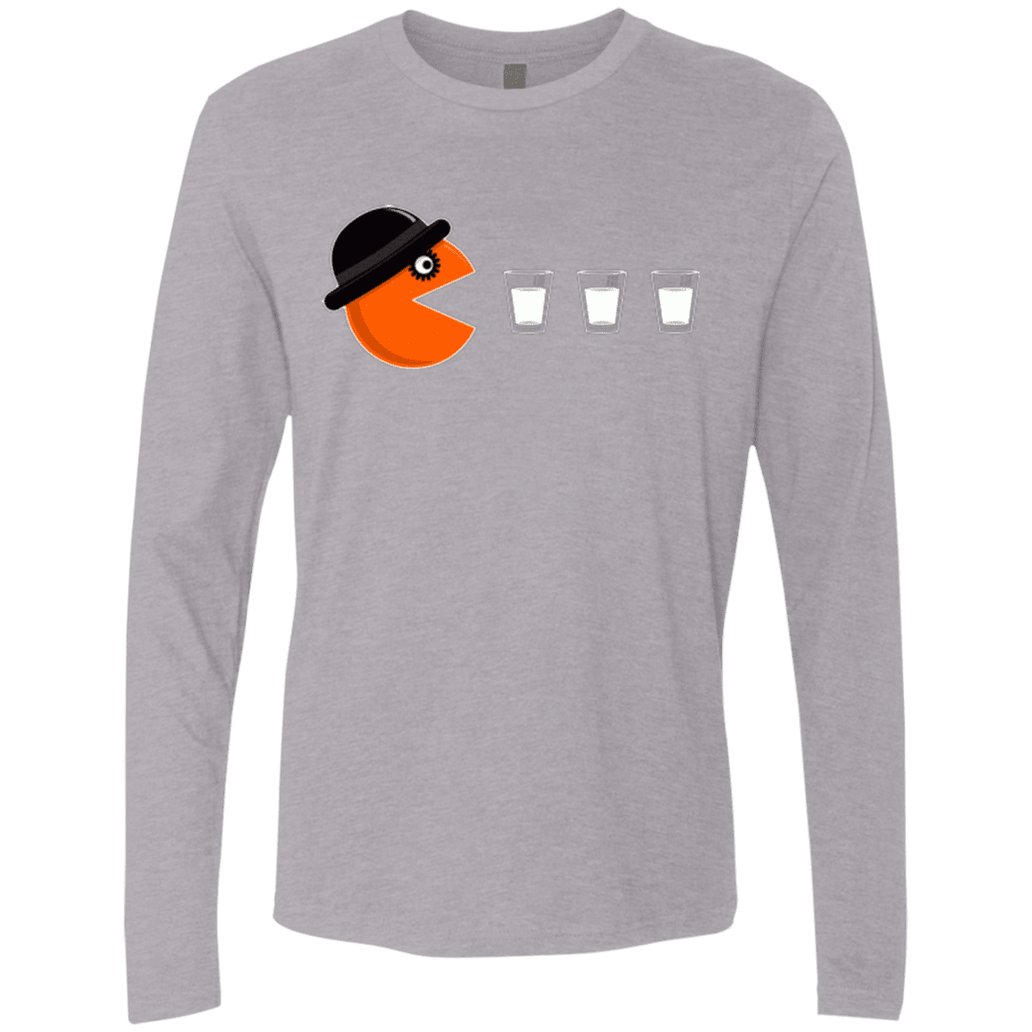 T-Shirts Heather Grey / Small Clockwork man Men's Premium Long Sleeve