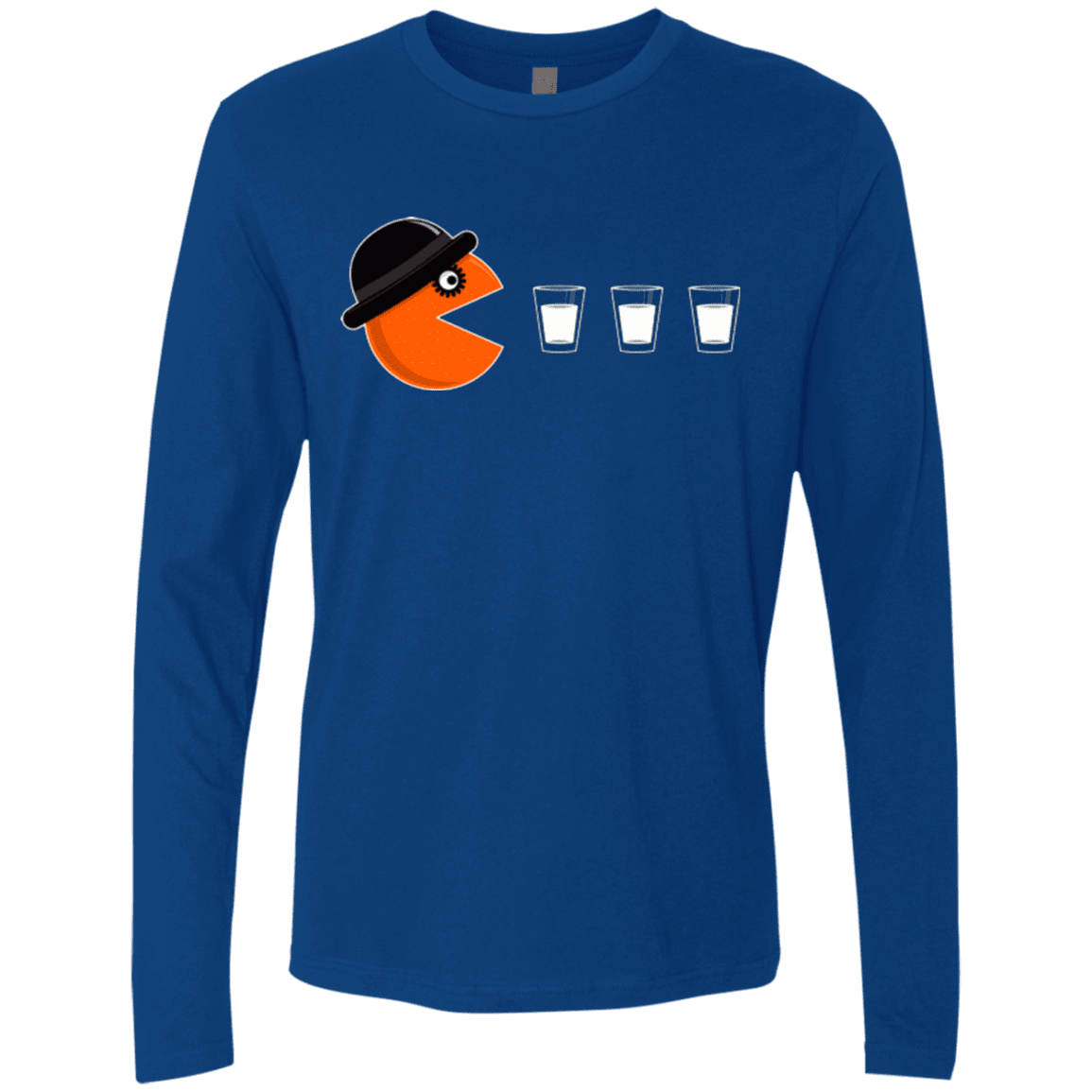 T-Shirts Royal / Small Clockwork man Men's Premium Long Sleeve