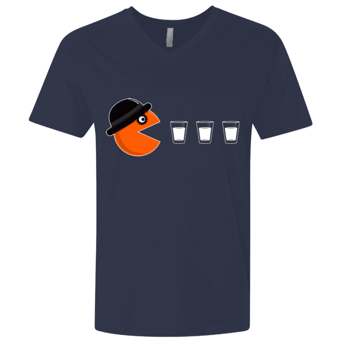 T-Shirts Midnight Navy / X-Small Clockwork man Men's Premium V-Neck