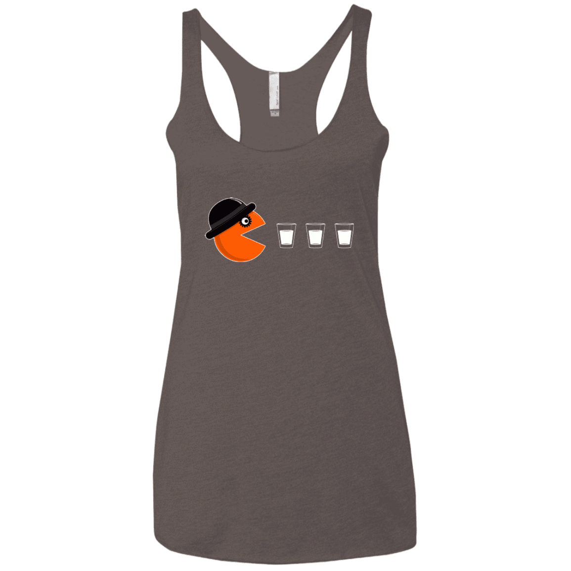 T-Shirts Macchiato / X-Small Clockwork man Women's Triblend Racerback Tank
