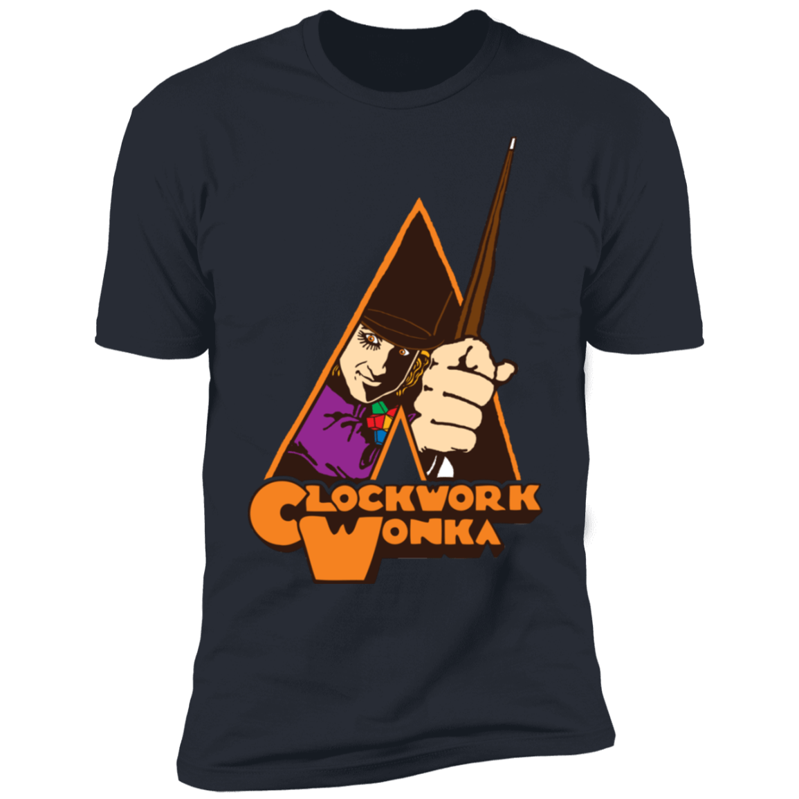 T-Shirts Indigo / S Clockwork Wonka Men's Premium T-Shirt