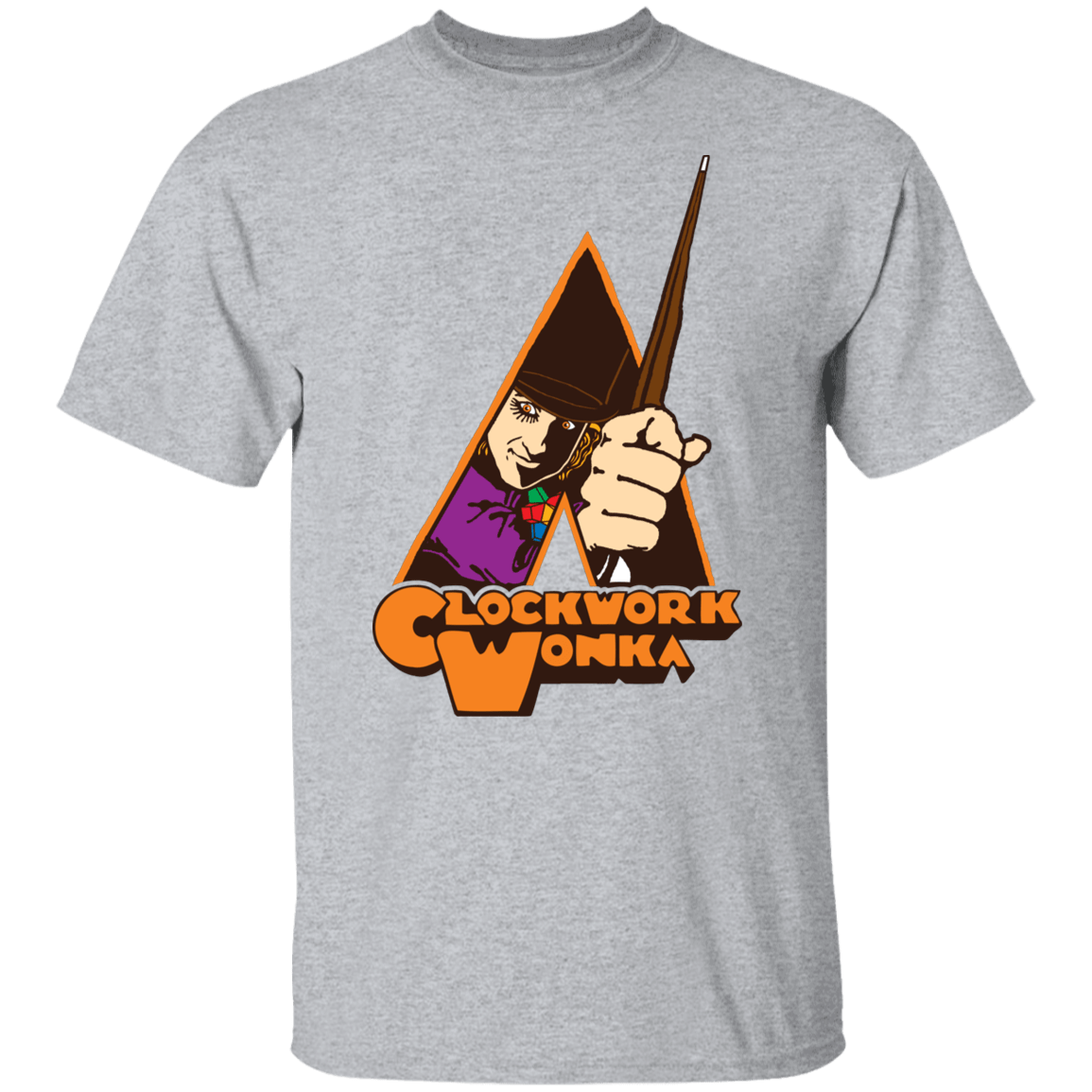 T-Shirts Sport Grey / S Clockwork Wonka T-Shirt