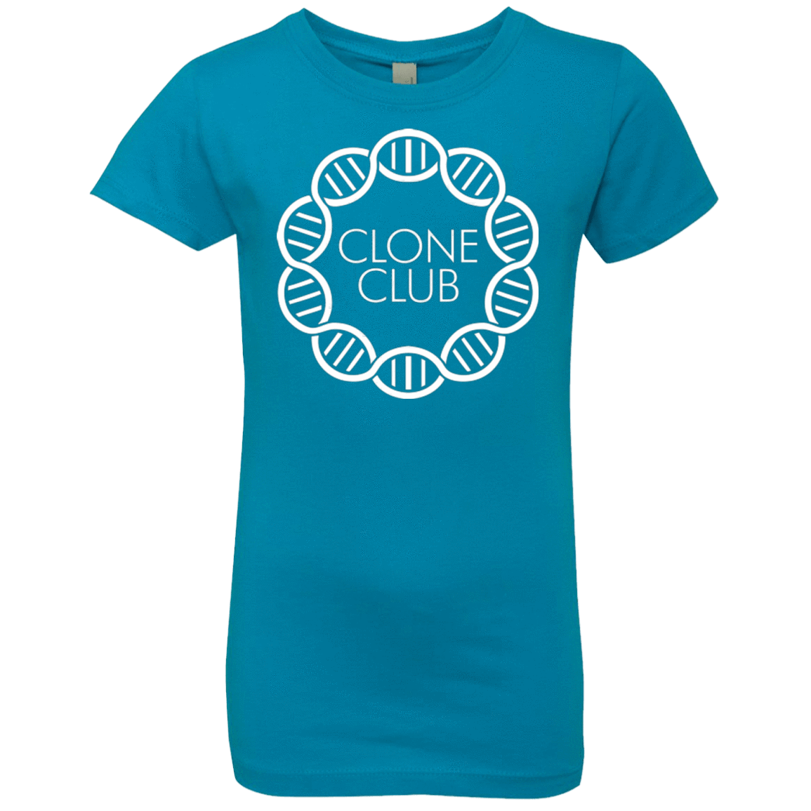 T-Shirts Turquoise / YXS Clone Club Girls Premium T-Shirt