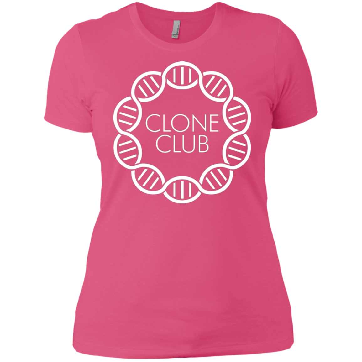 T-Shirts Hot Pink / X-Small Clone Club Women's Premium T-Shirt
