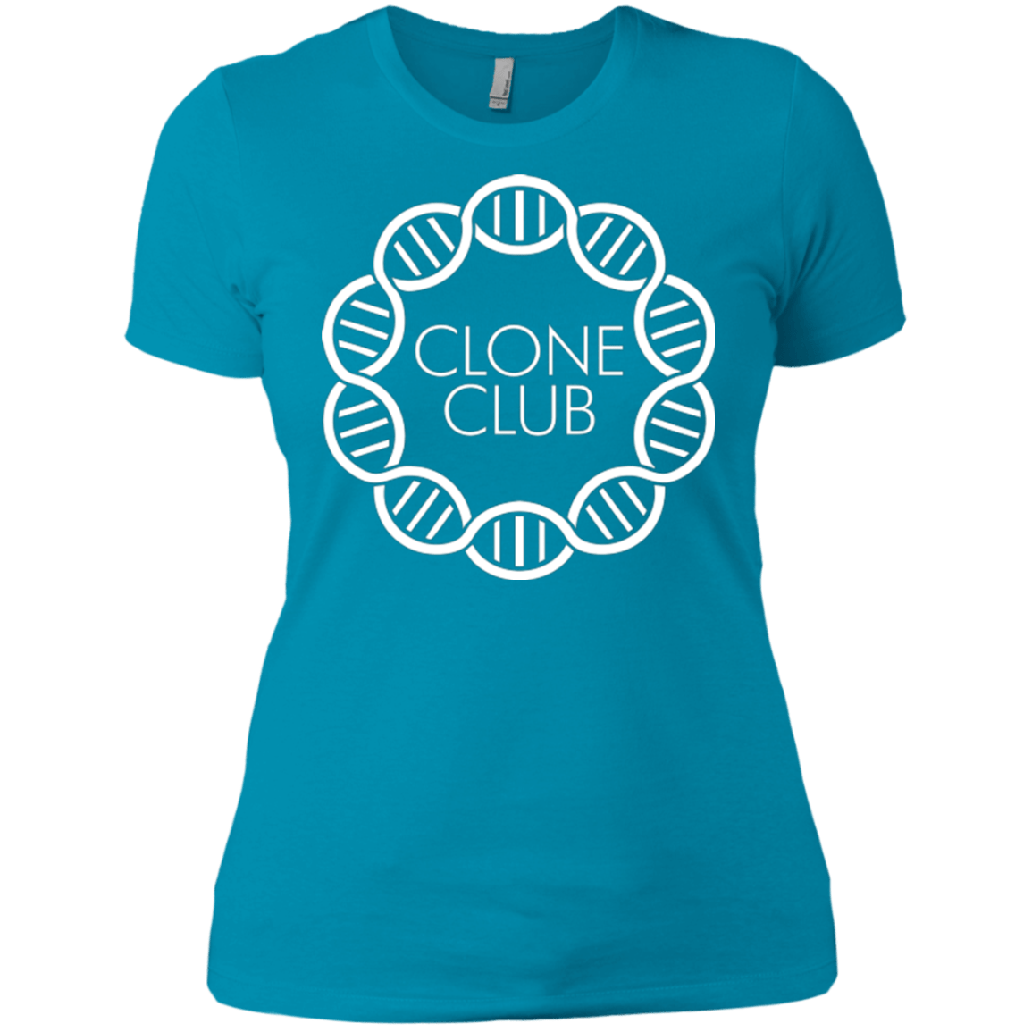 T-Shirts Turquoise / X-Small Clone Club Women's Premium T-Shirt