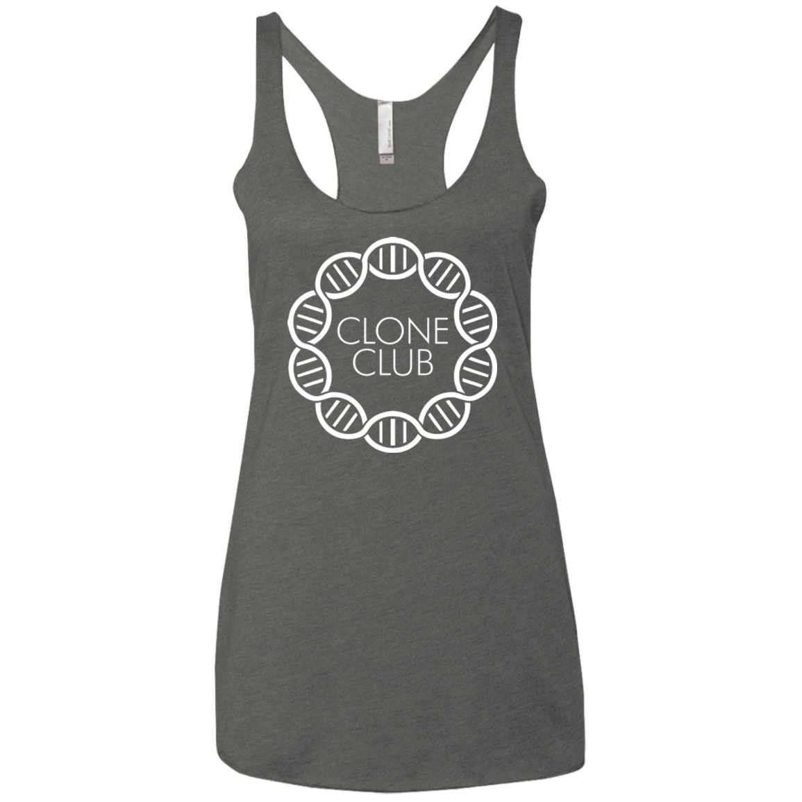 T-Shirts Premium Heather / X-Small Clone Club Women's Triblend Racerback Tank
