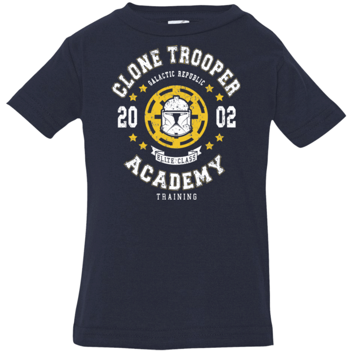 T-Shirts Navy / 6 Months Clone Trooper Academy 02 Infant Premium T-Shirt