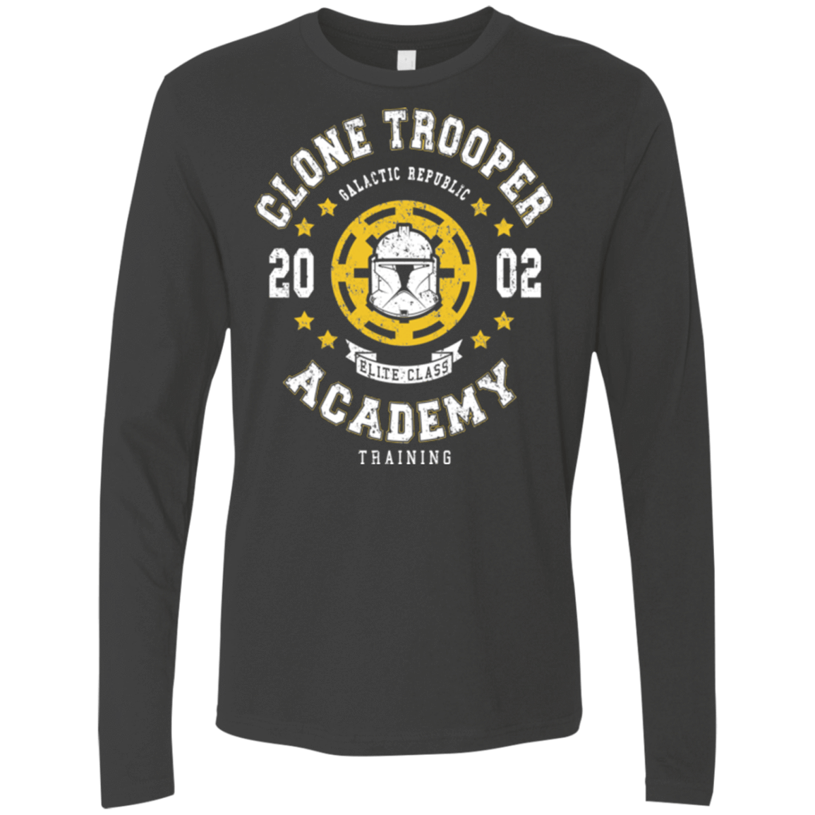 T-Shirts Heavy Metal / Small Clone Trooper Academy 02 Men's Premium Long Sleeve