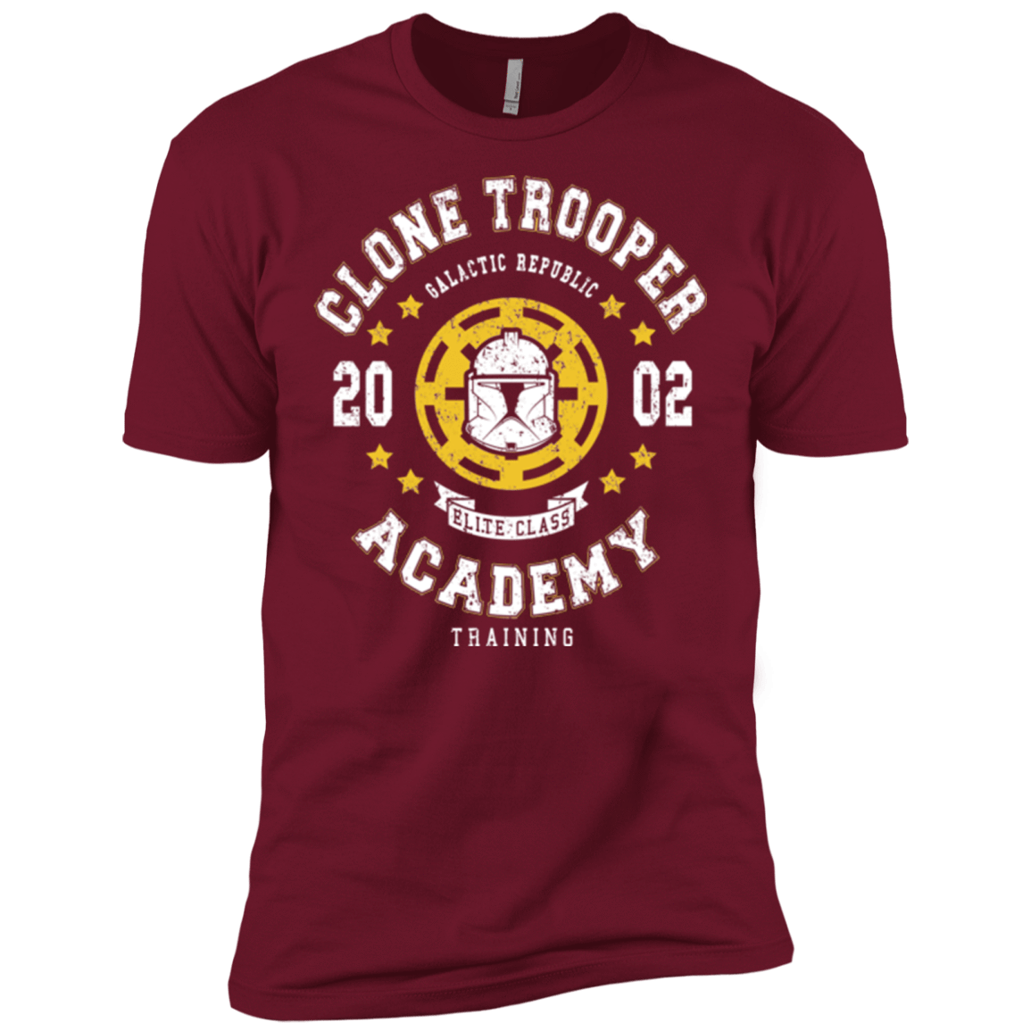 T-Shirts Cardinal / X-Small Clone Trooper Academy 02 Men's Premium T-Shirt