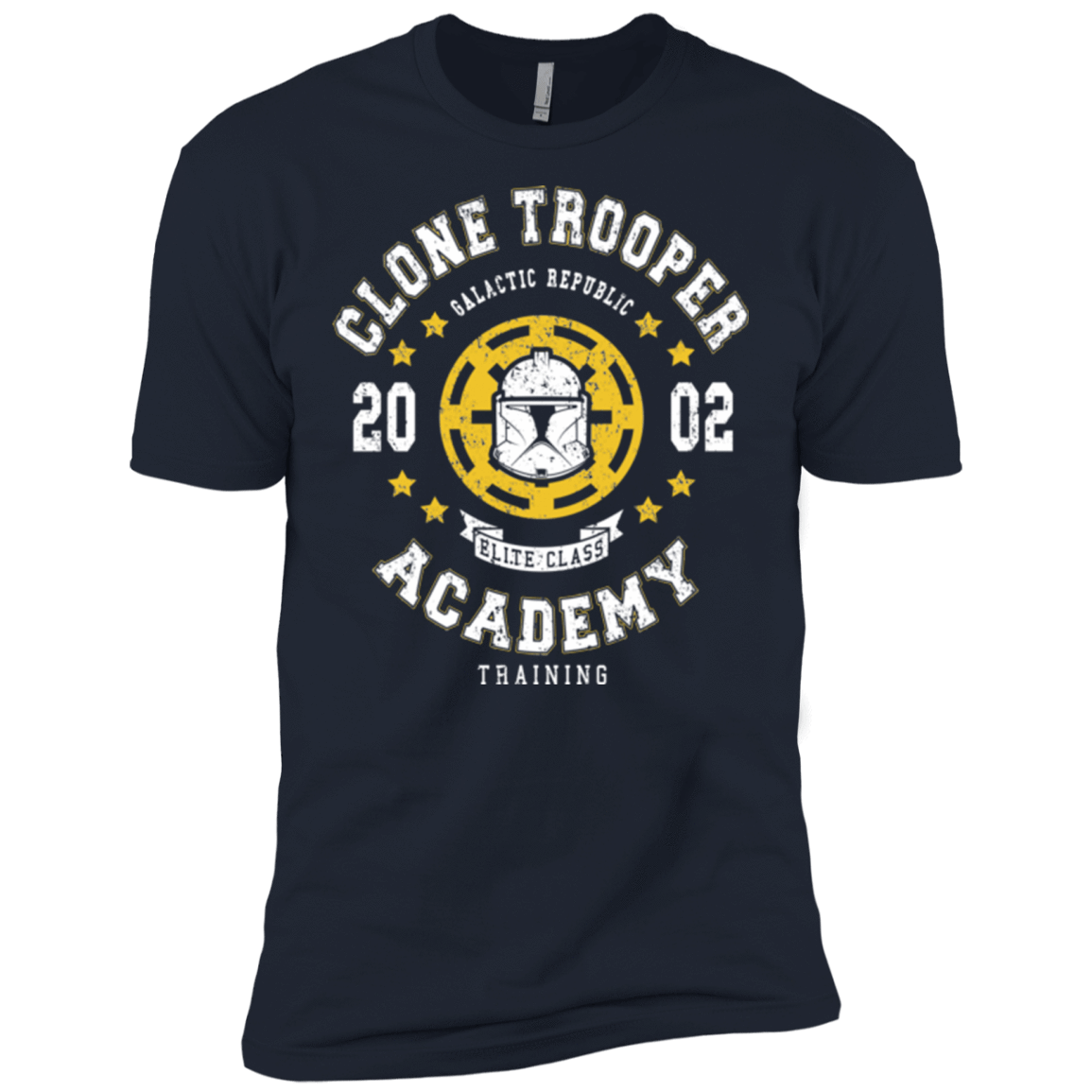T-Shirts Midnight Navy / X-Small Clone Trooper Academy 02 Men's Premium T-Shirt