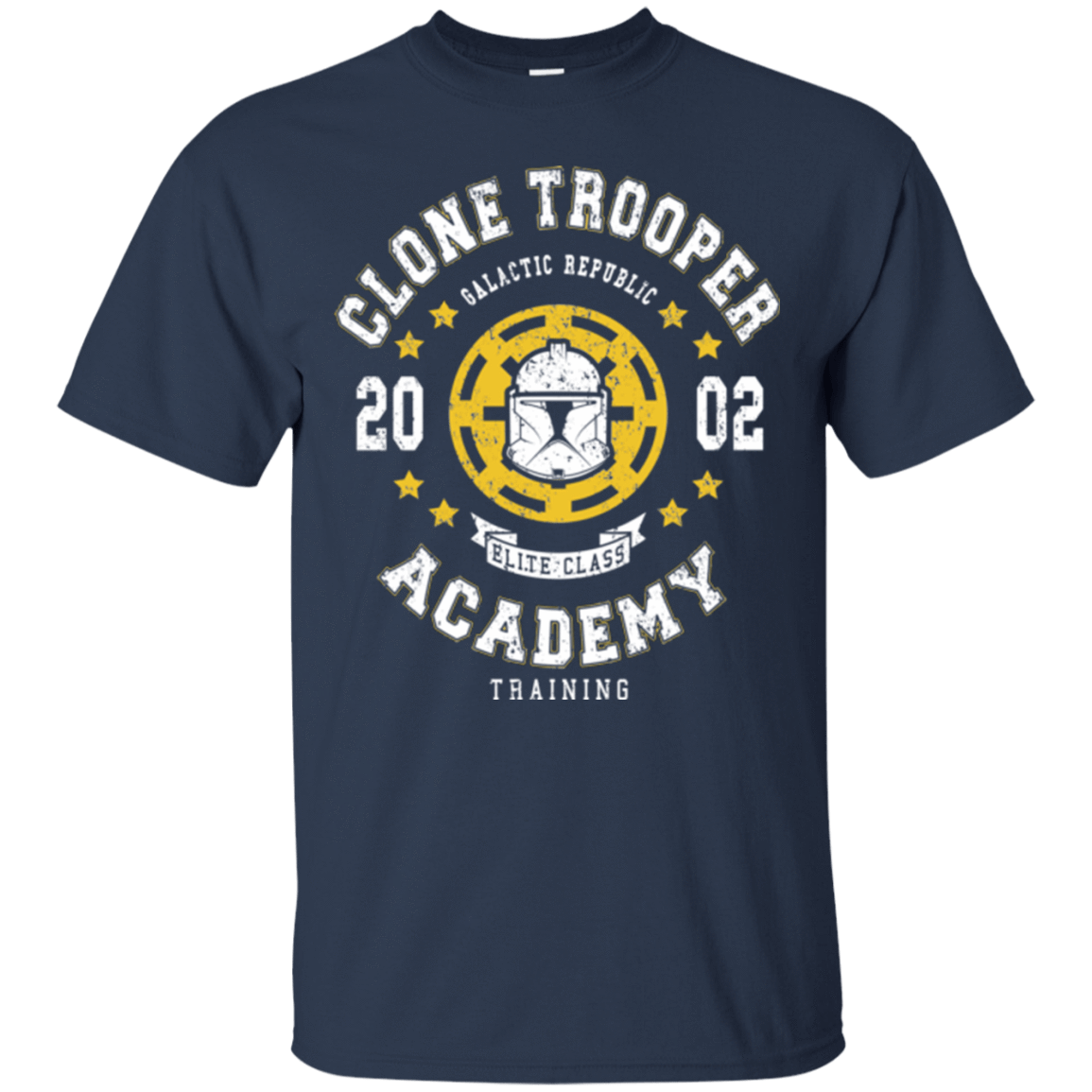 T-Shirts Navy / Small Clone Trooper Academy 02 T-Shirt