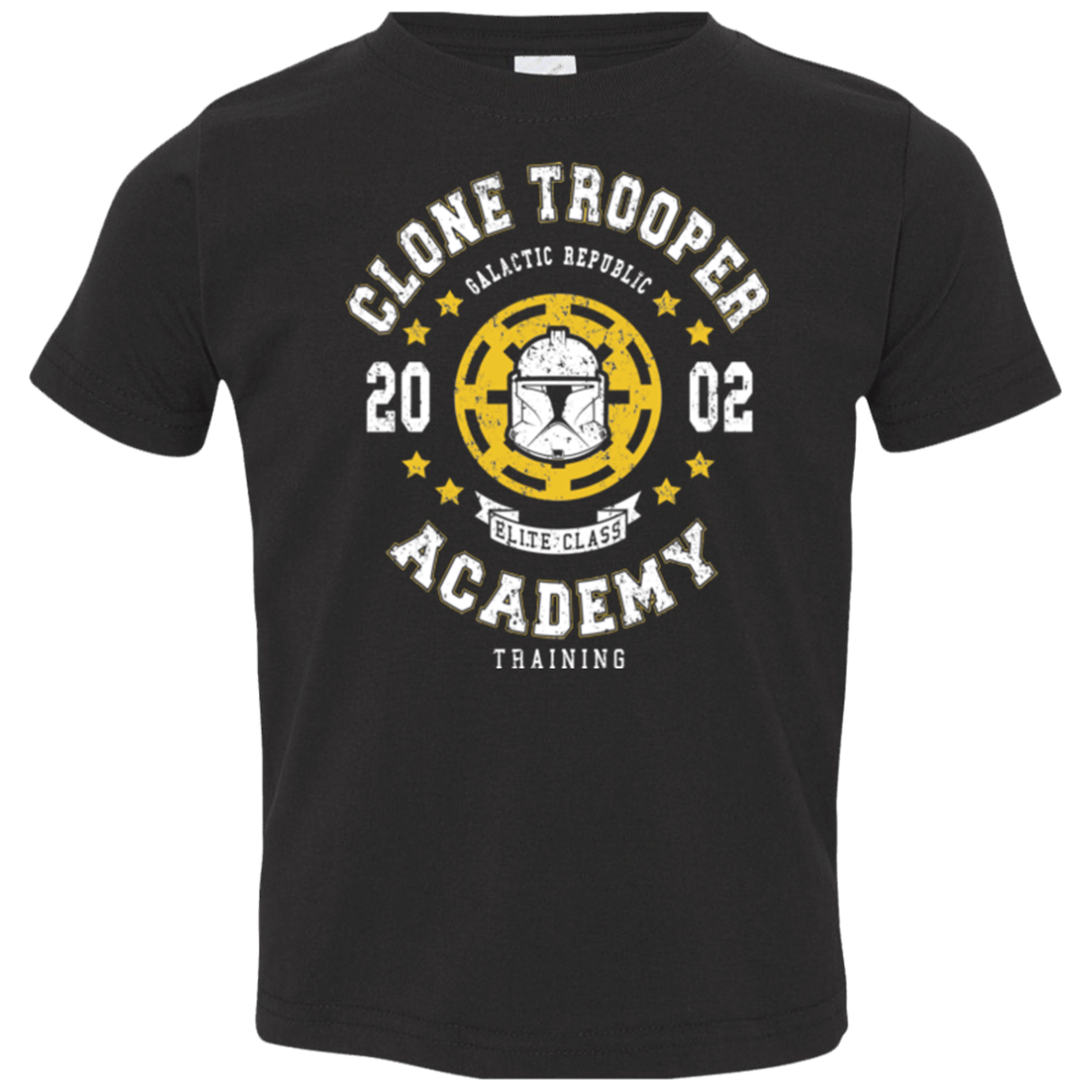 T-Shirts Black / 2T Clone Trooper Academy 02 Toddler Premium T-Shirt