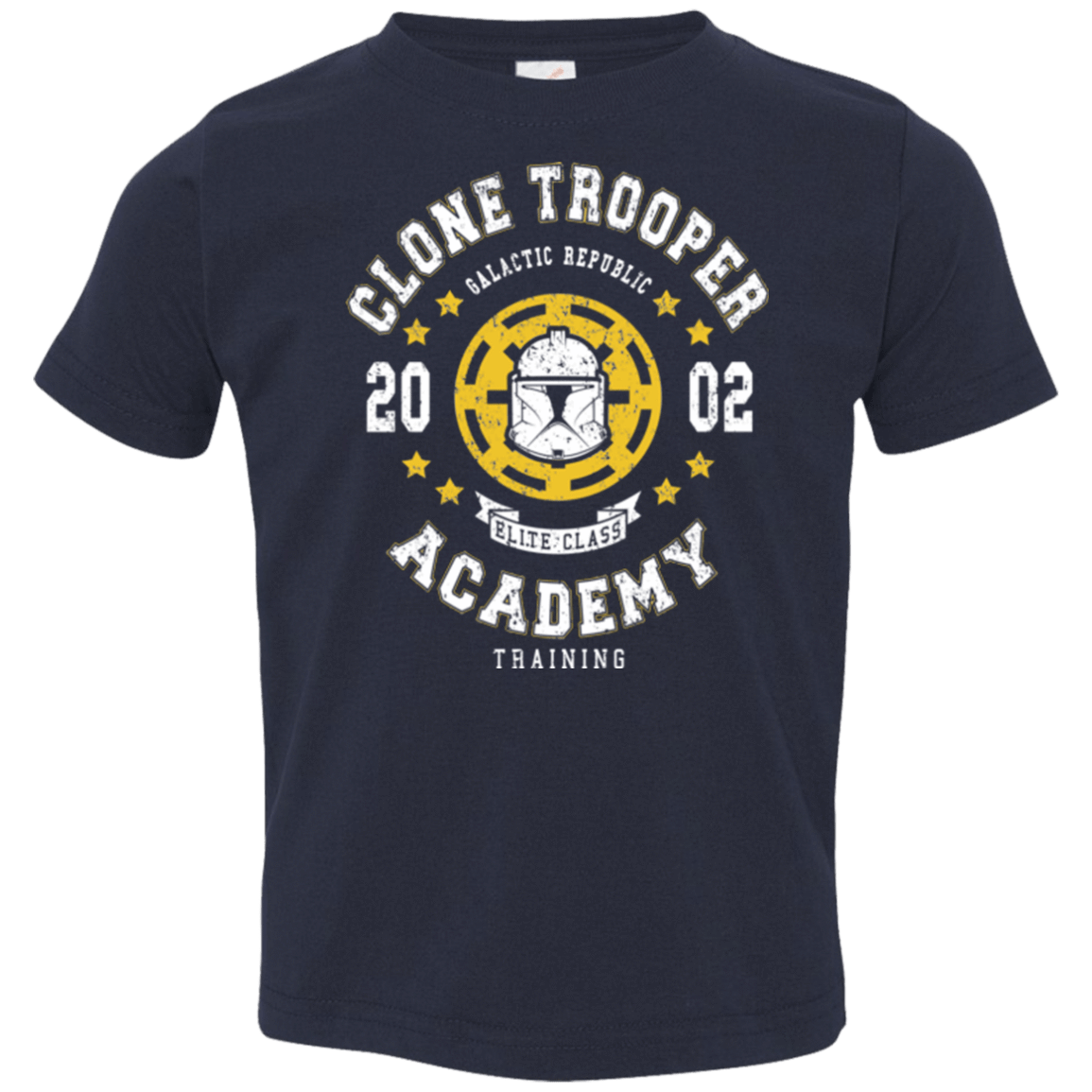 T-Shirts Navy / 2T Clone Trooper Academy 02 Toddler Premium T-Shirt