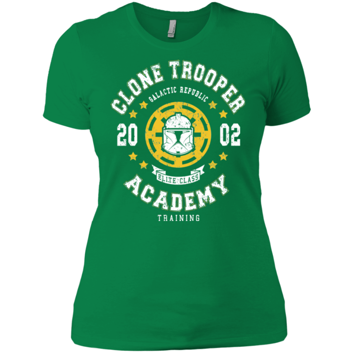 T-Shirts Kelly Green / X-Small Clone Trooper Academy 02 Women's Premium T-Shirt