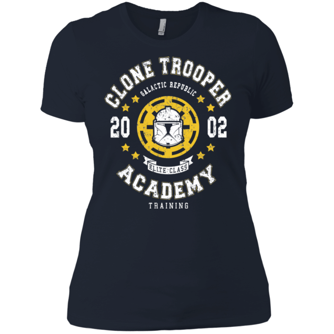 T-Shirts Midnight Navy / X-Small Clone Trooper Academy 02 Women's Premium T-Shirt