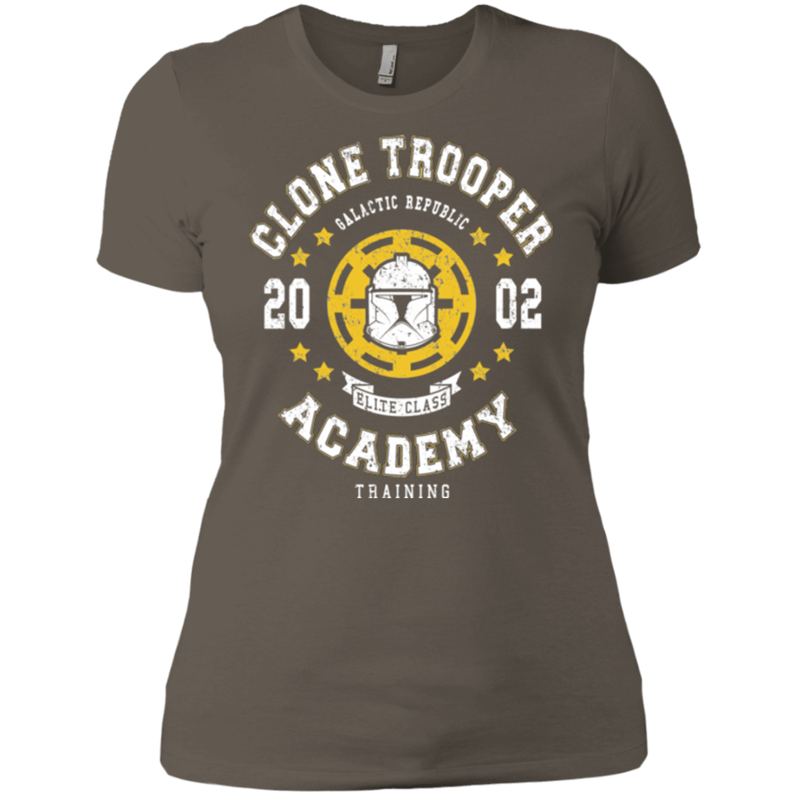 T-Shirts Warm Grey / X-Small Clone Trooper Academy 02 Women's Premium T-Shirt