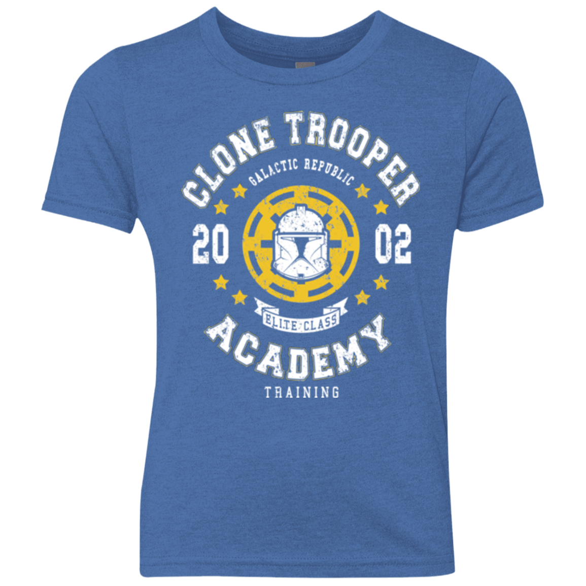 T-Shirts Vintage Royal / YXS Clone Trooper Academy 02 Youth Triblend T-Shirt