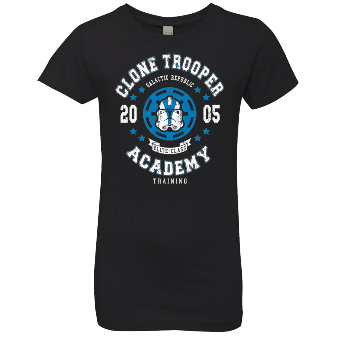 T-Shirts Black / YXS Clone Trooper Academy 05 Girls Premium T-Shirt