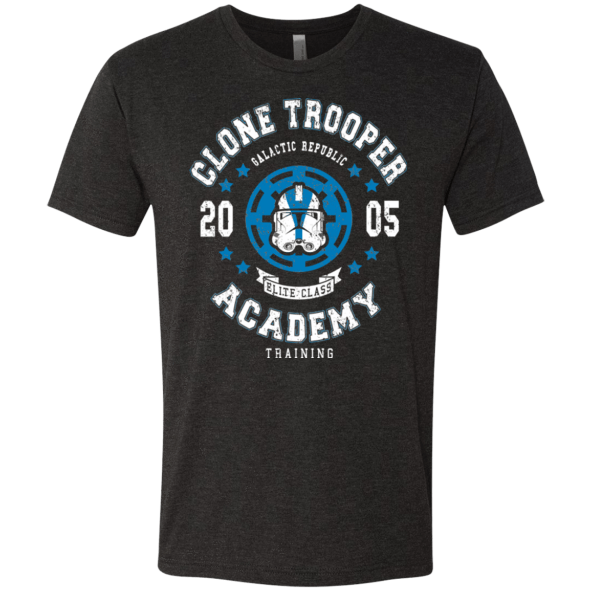 T-Shirts Vintage Black / Small Clone Trooper Academy 05 Men's Triblend T-Shirt