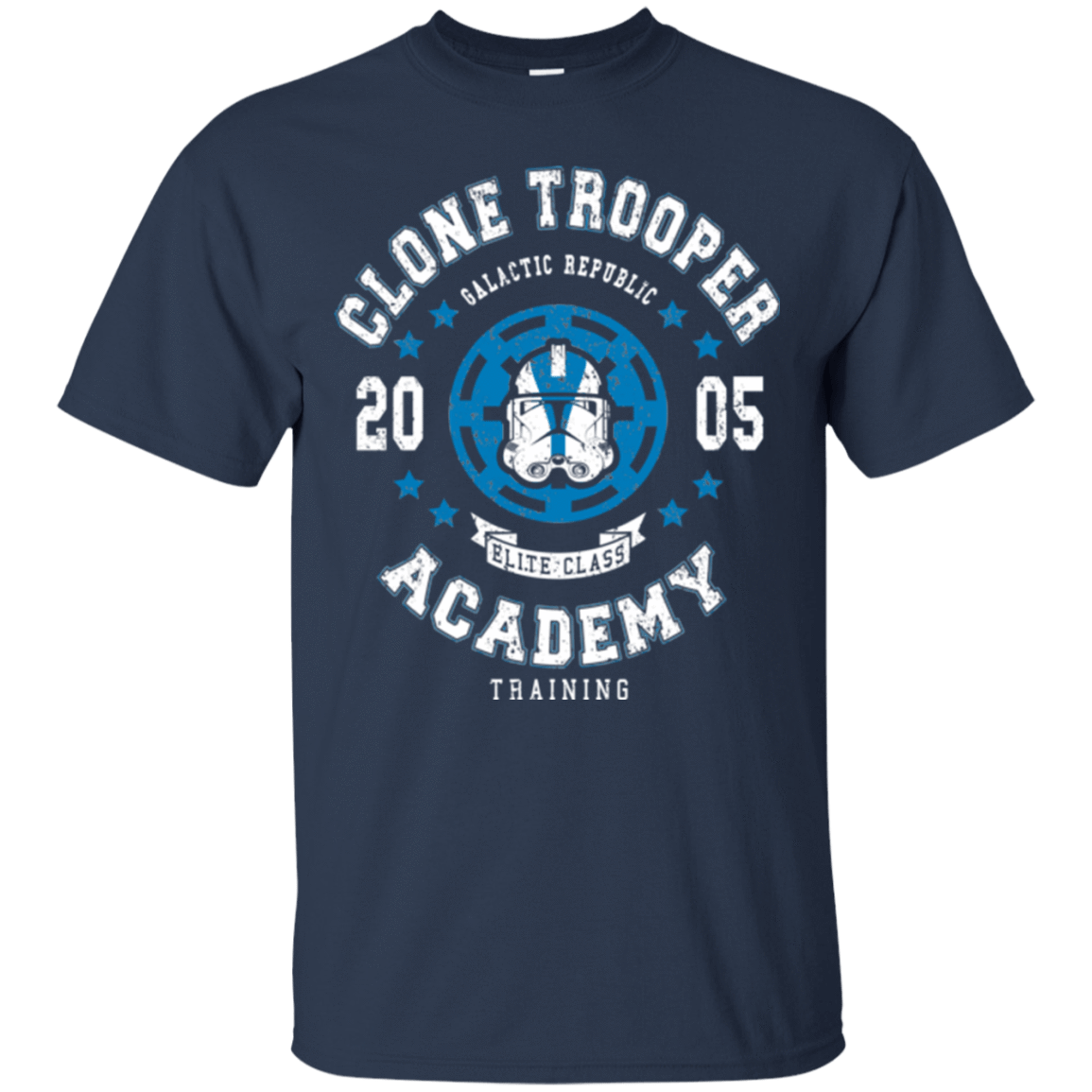 T-Shirts Navy / Small Clone Trooper Academy 05 T-Shirt