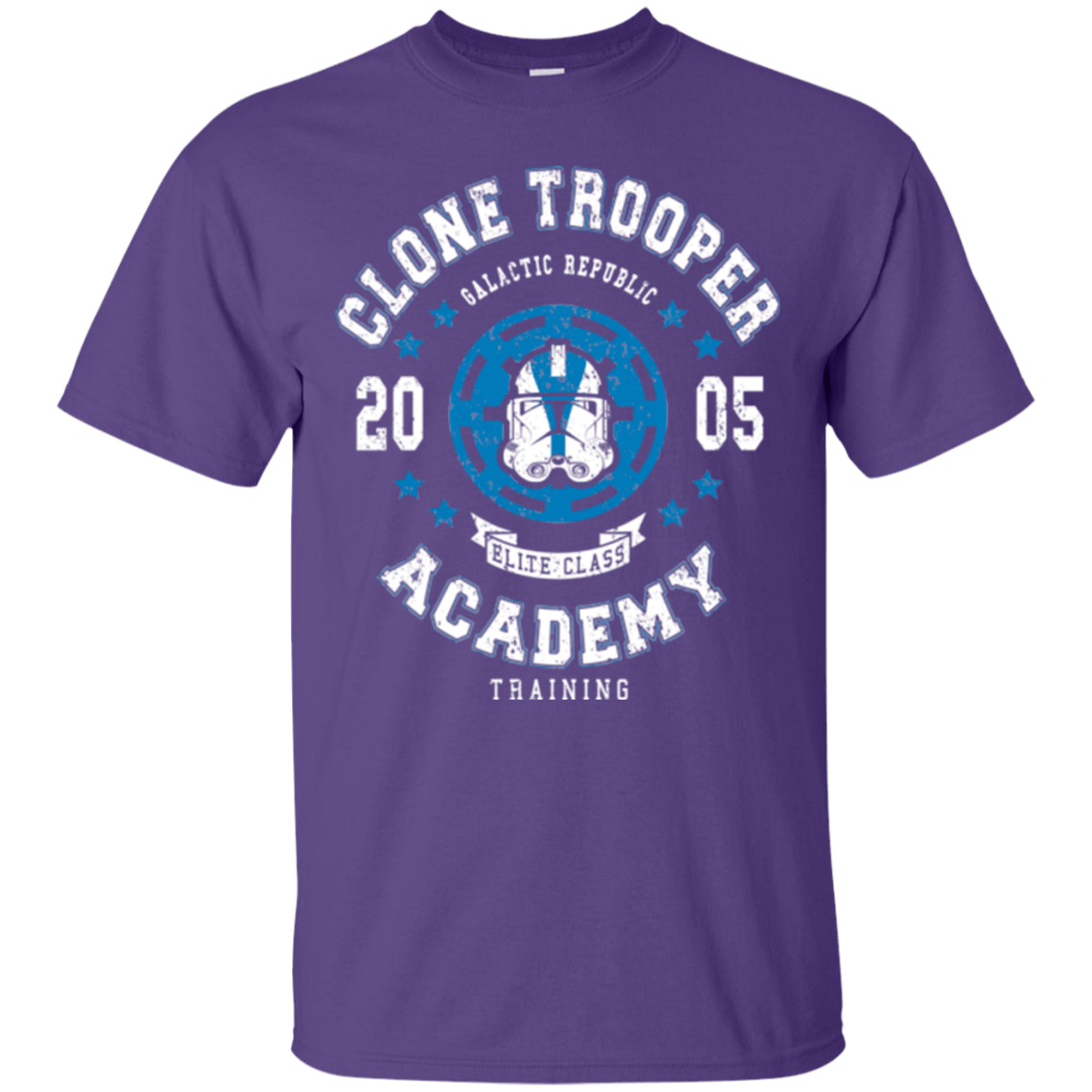 T-Shirts Purple / Small Clone Trooper Academy 05 T-Shirt