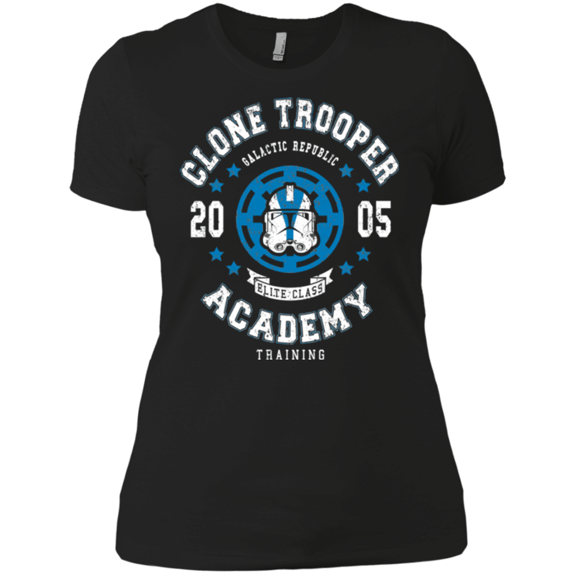 T-Shirts Black / X-Small Clone Trooper Academy 05 Women's Premium T-Shirt
