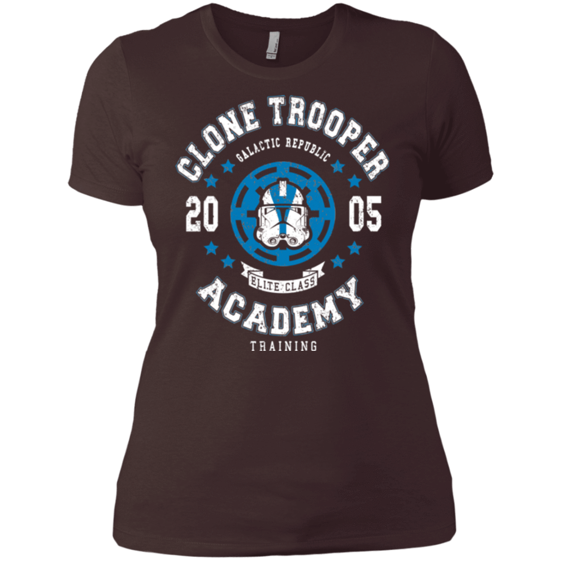 T-Shirts Dark Chocolate / X-Small Clone Trooper Academy 05 Women's Premium T-Shirt