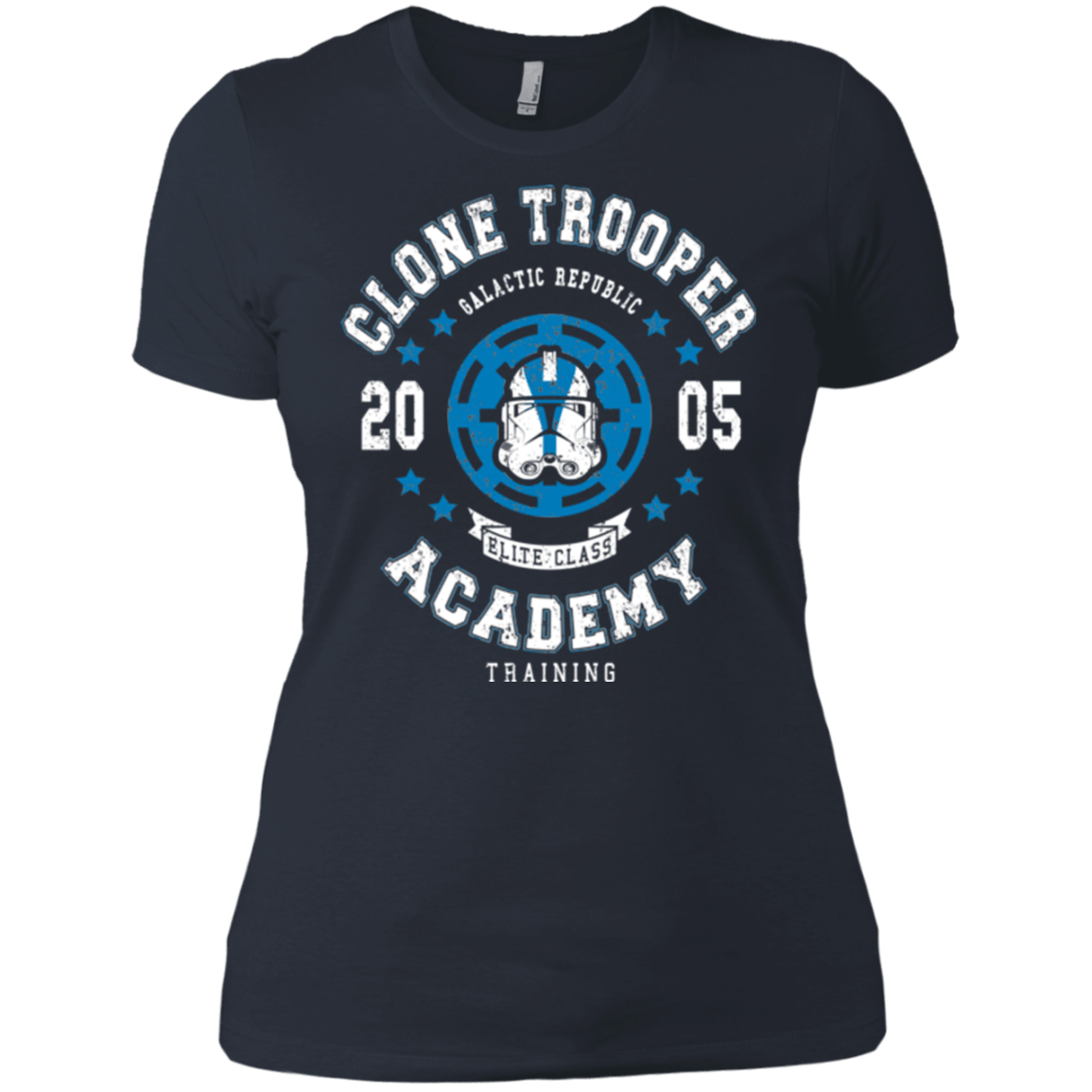 T-Shirts Indigo / X-Small Clone Trooper Academy 05 Women's Premium T-Shirt