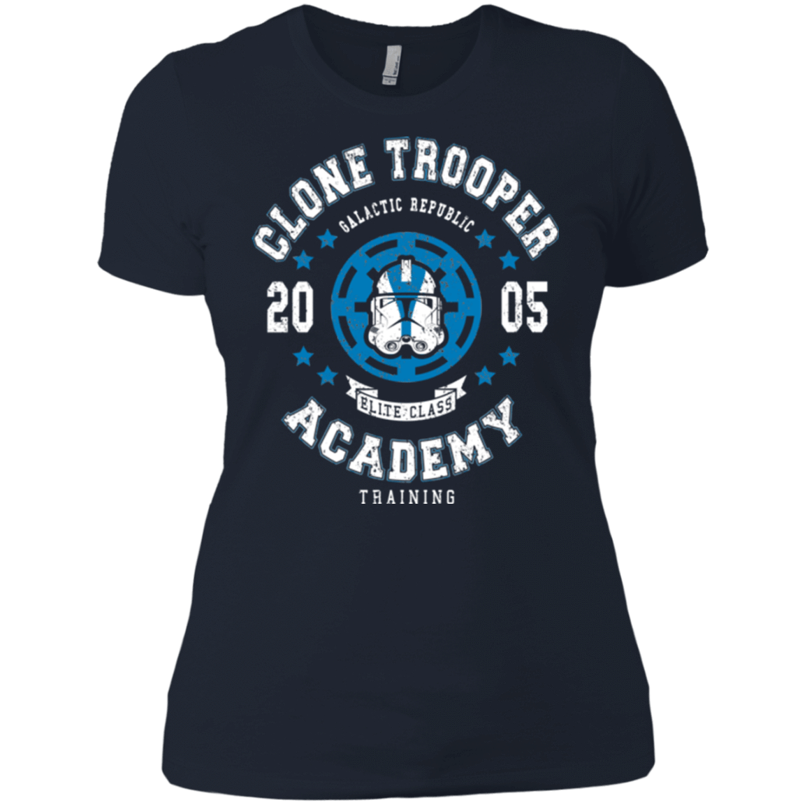 T-Shirts Midnight Navy / X-Small Clone Trooper Academy 05 Women's Premium T-Shirt