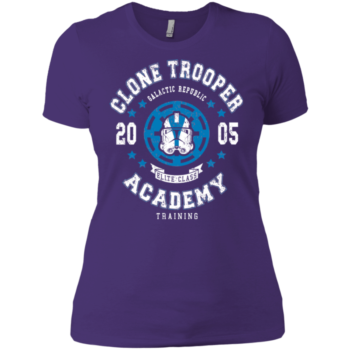 T-Shirts Purple / X-Small Clone Trooper Academy 05 Women's Premium T-Shirt