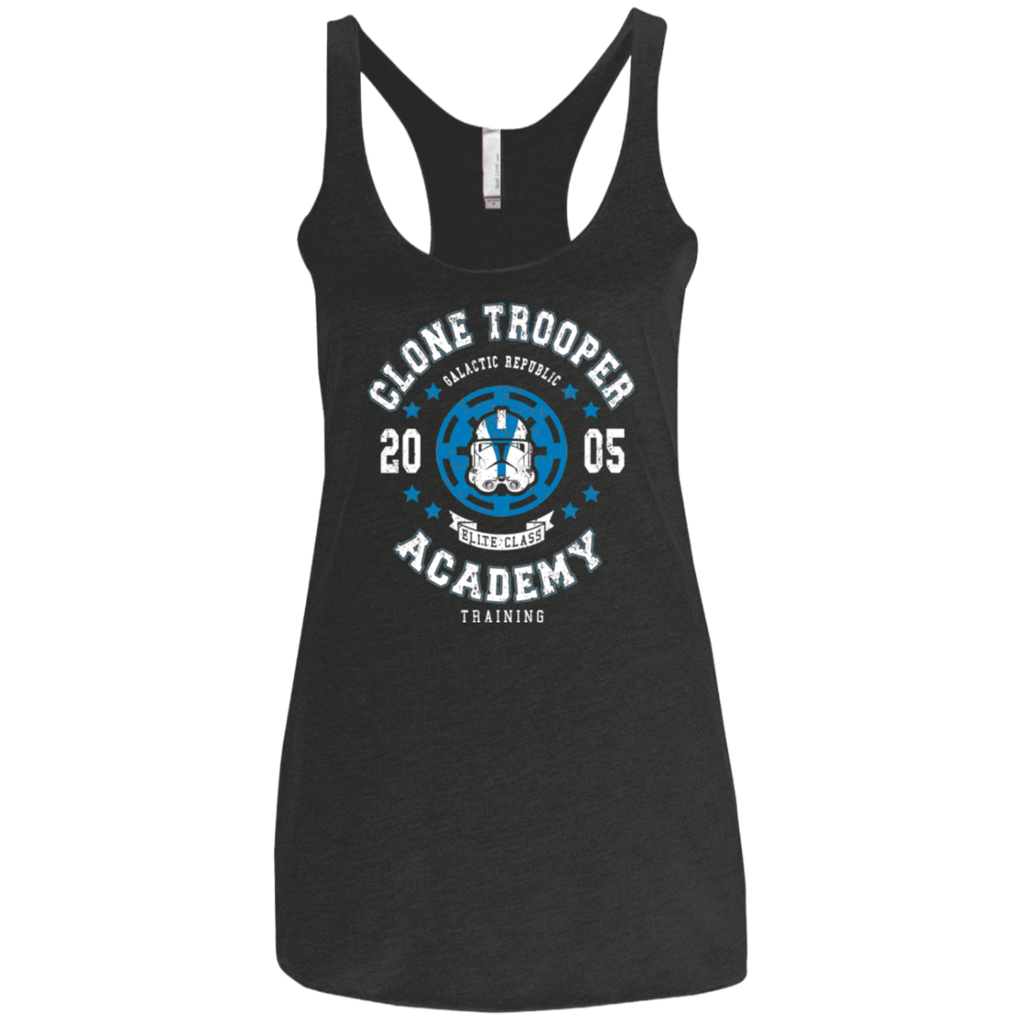 T-Shirts Vintage Black / X-Small Clone Trooper Academy 05 Women's Triblend Racerback Tank