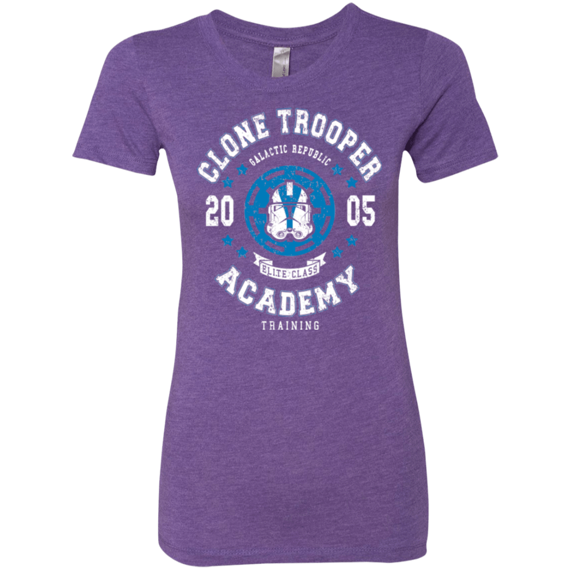 T-Shirts Purple Rush / Small Clone Trooper Academy 05 Women's Triblend T-Shirt