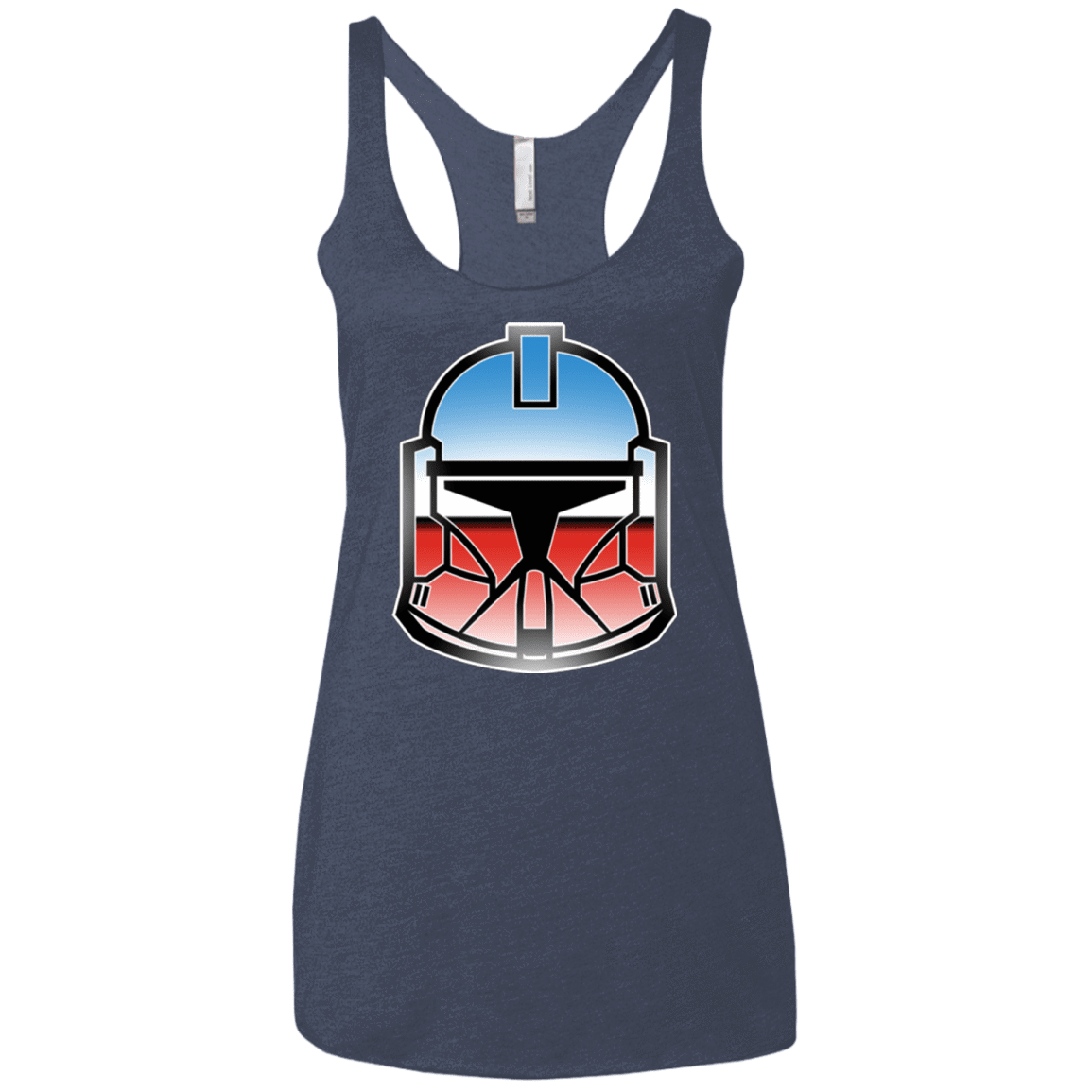 T-Shirts Vintage Navy / X-Small Clone Women's Triblend Racerback Tank