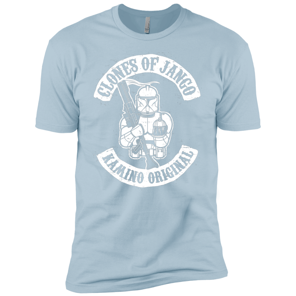 T-Shirts Light Blue / YXS Clones of Jango Boys Premium T-Shirt